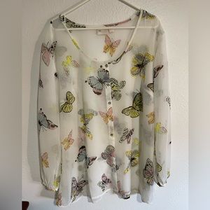 BPC Selection Butterfly Blouse
